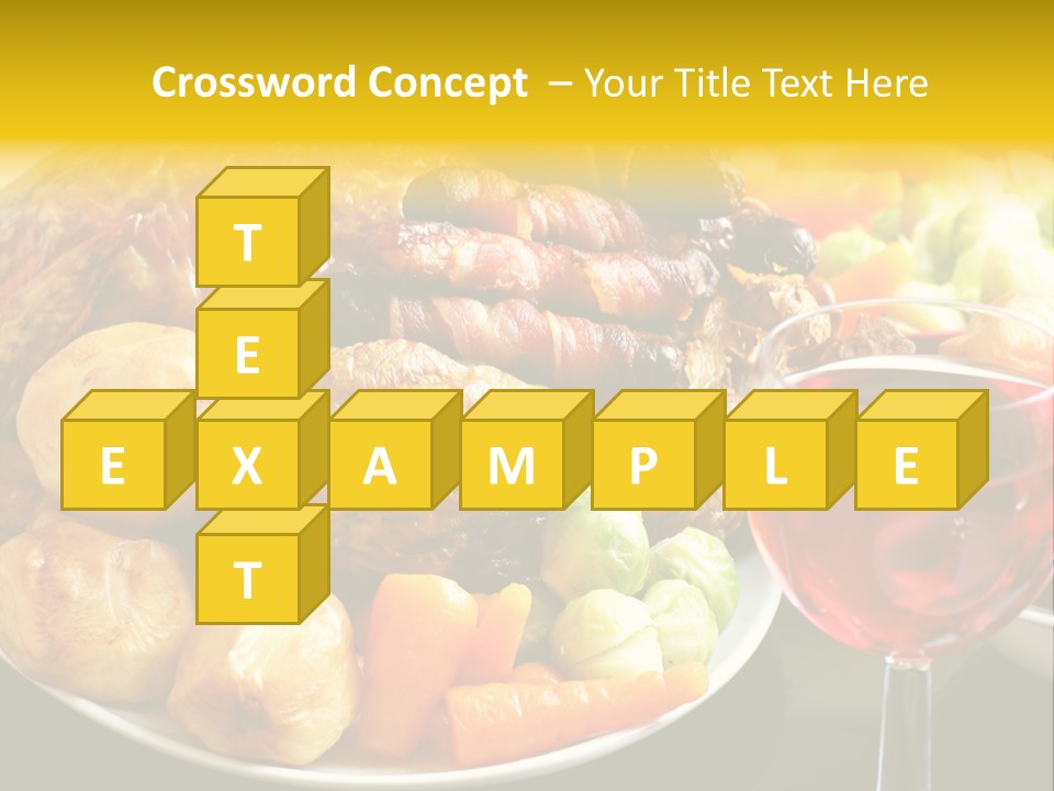 Supper Lunches Sprout PowerPoint Template