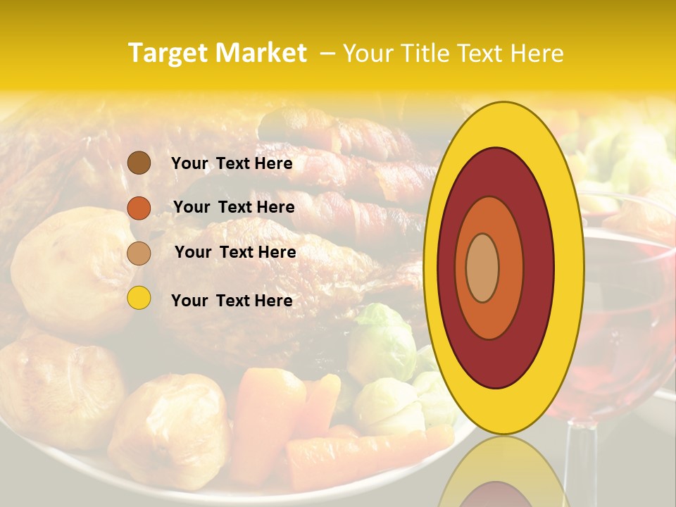 Supper Lunches Sprout PowerPoint Template