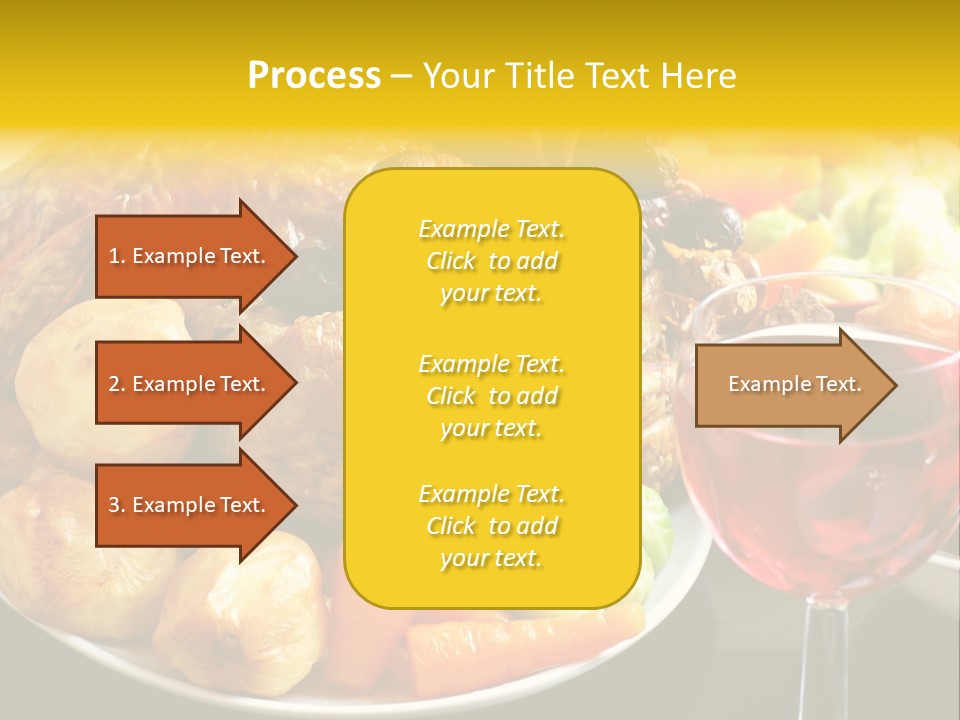 Supper Lunches Sprout PowerPoint Template