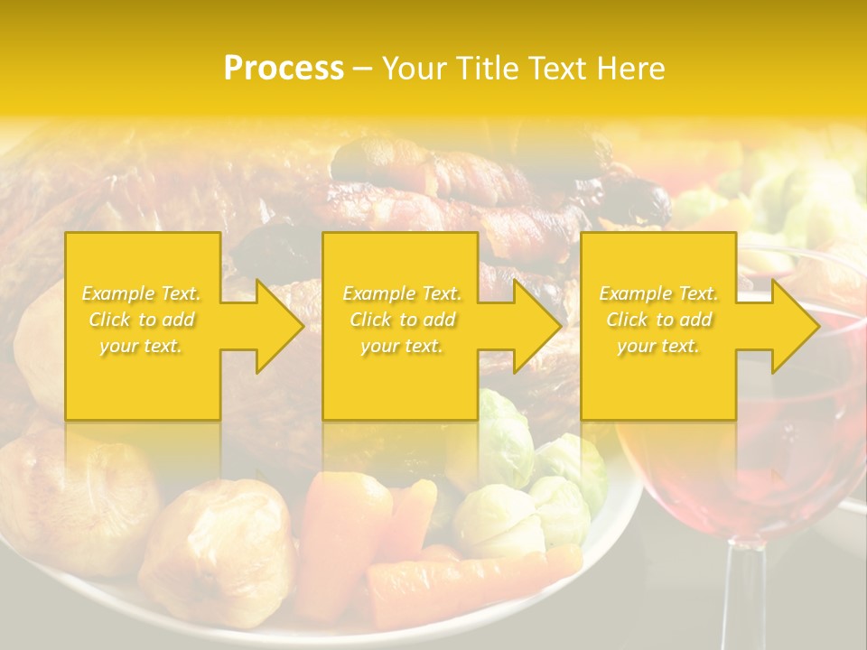Supper Lunches Sprout PowerPoint Template