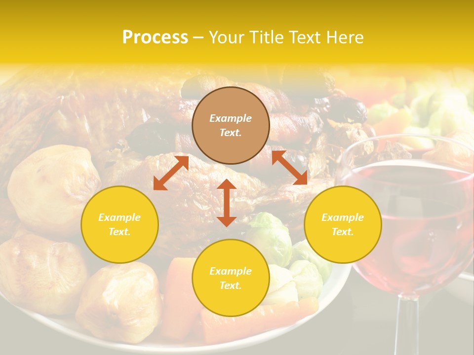 Supper Lunches Sprout PowerPoint Template