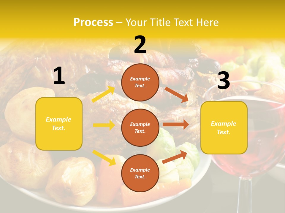 Supper Lunches Sprout PowerPoint Template