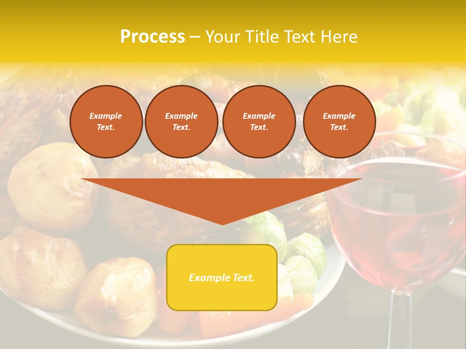 Supper Lunches Sprout PowerPoint Template