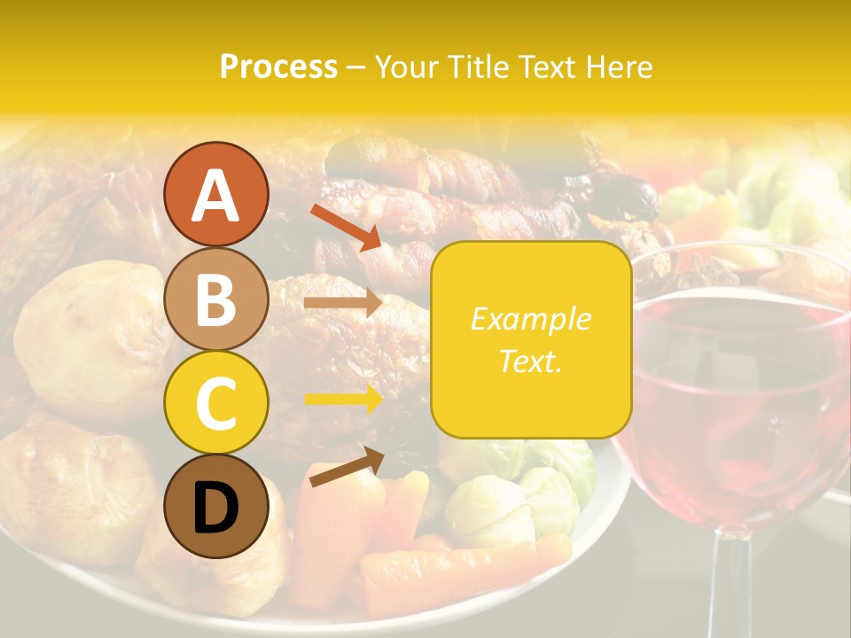 Supper Lunches Sprout PowerPoint Template