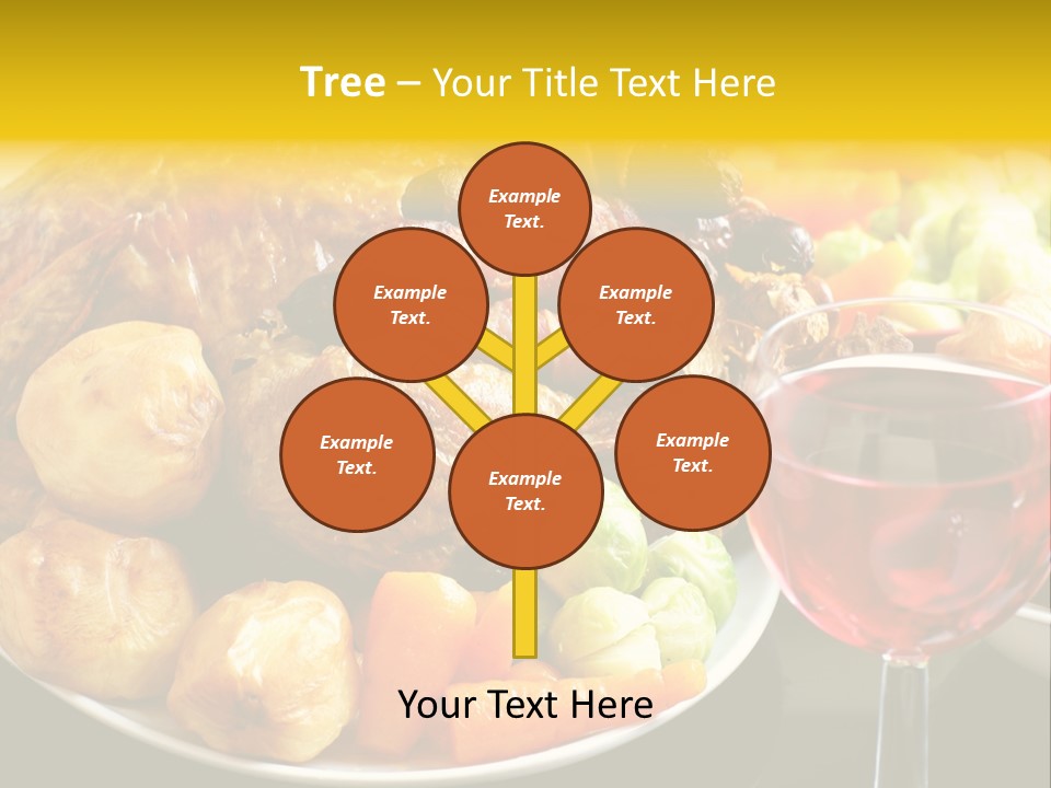 Supper Lunches Sprout PowerPoint Template