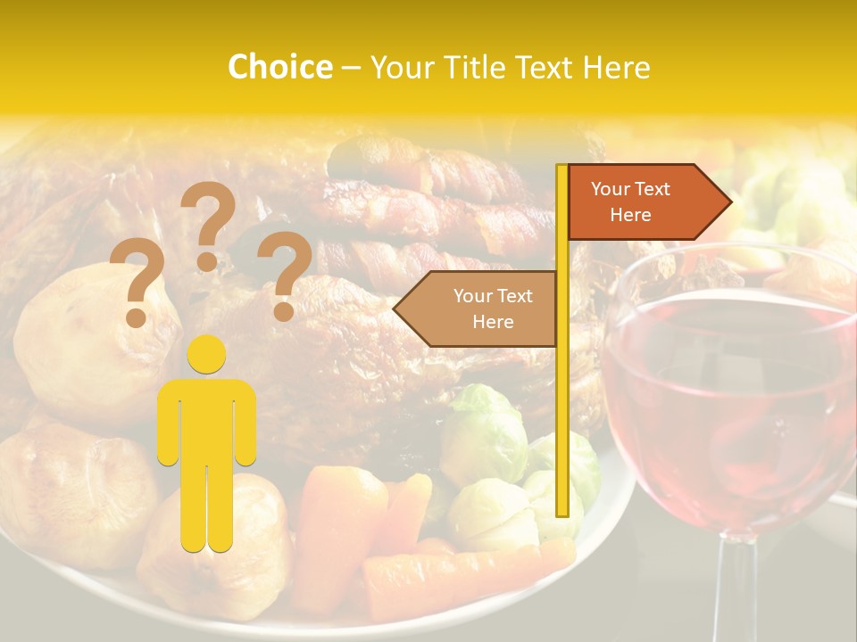 Supper Lunches Sprout PowerPoint Template