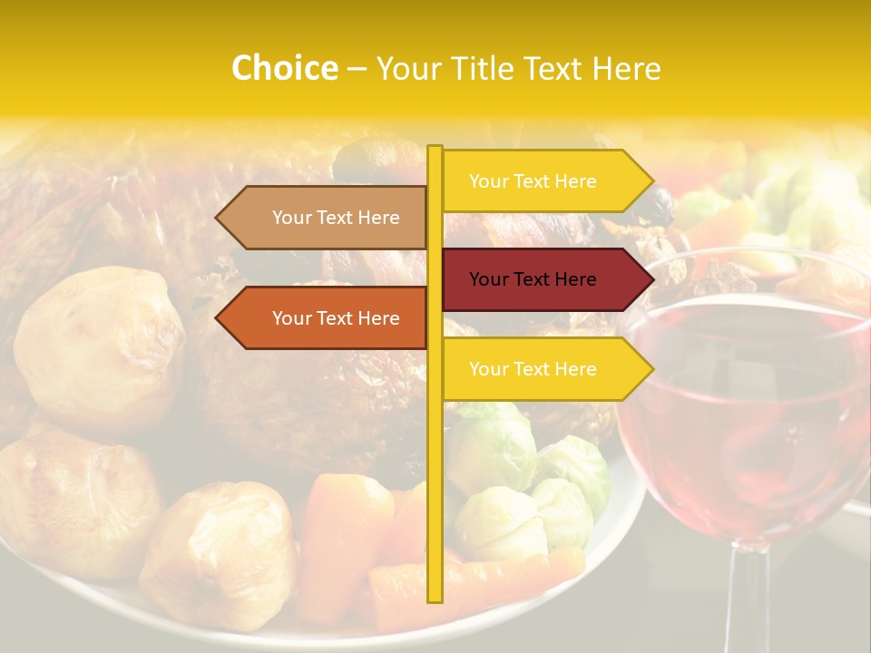 Supper Lunches Sprout PowerPoint Template
