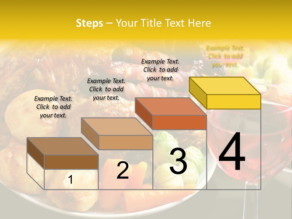 Supper Lunches Sprout PowerPoint Template