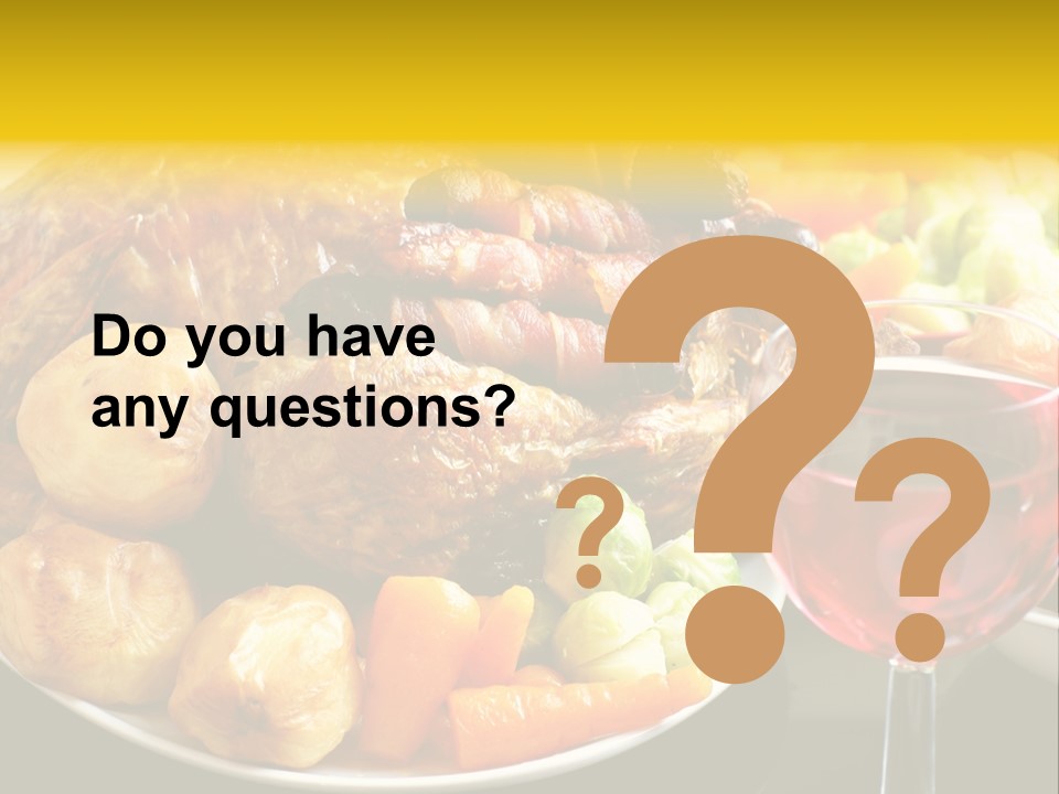 Supper Lunches Sprout PowerPoint Template