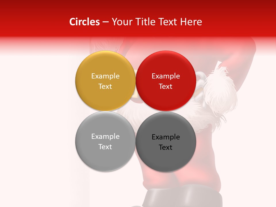 Teenager Blue Eyes Vertical PowerPoint Template