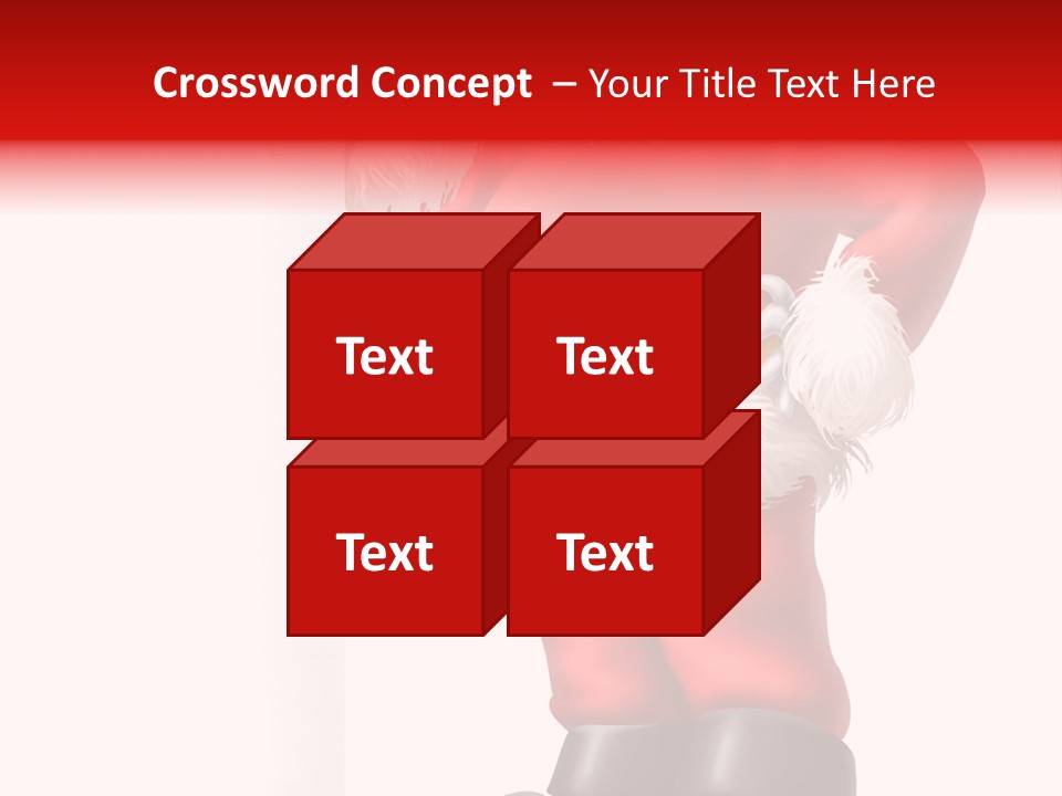 Teenager Blue Eyes Vertical PowerPoint Template