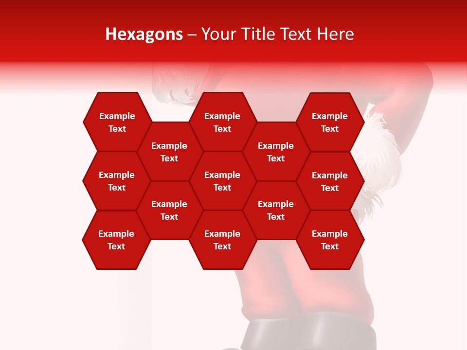 Teenager Blue Eyes Vertical PowerPoint Template