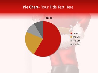 Teenager Blue Eyes Vertical PowerPoint Template