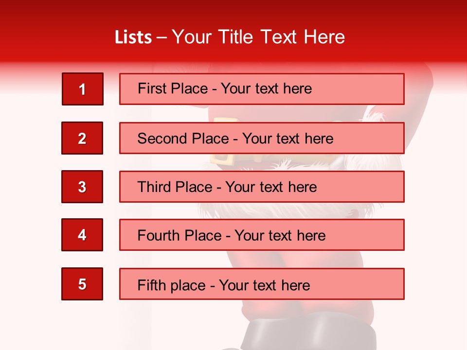 Teenager Blue Eyes Vertical PowerPoint Template