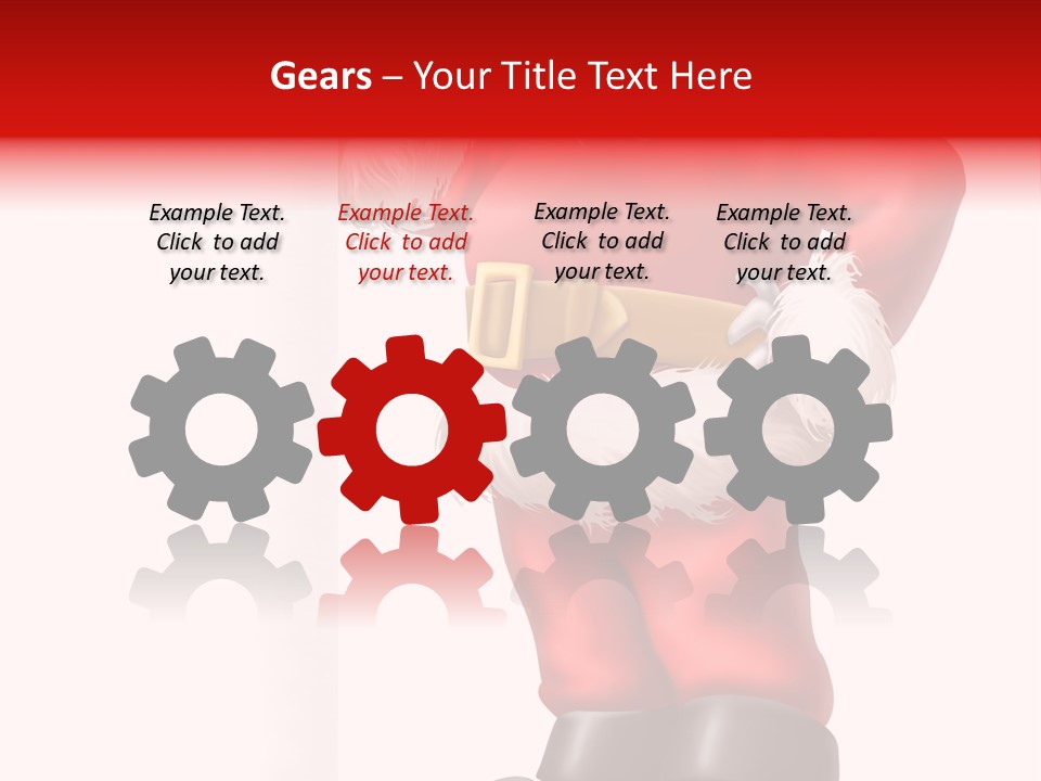 Teenager Blue Eyes Vertical PowerPoint Template