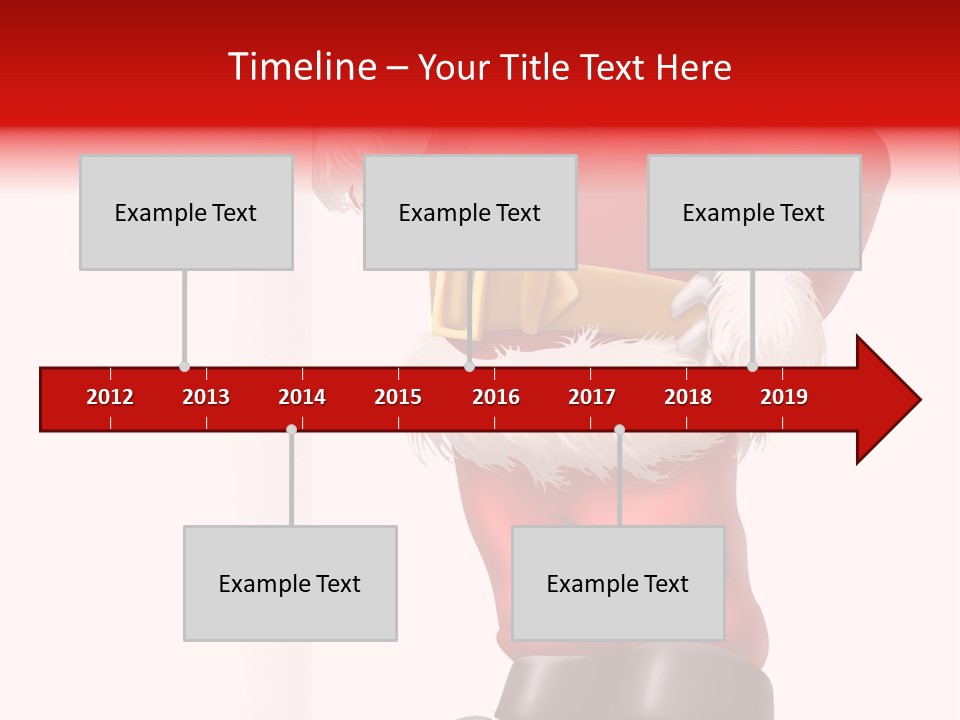 Teenager Blue Eyes Vertical PowerPoint Template