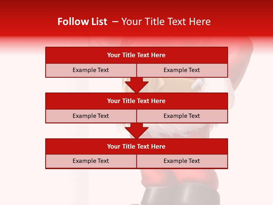 Teenager Blue Eyes Vertical PowerPoint Template