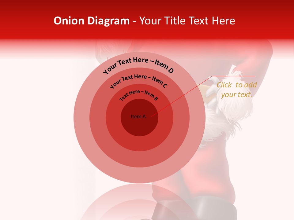 Teenager Blue Eyes Vertical PowerPoint Template