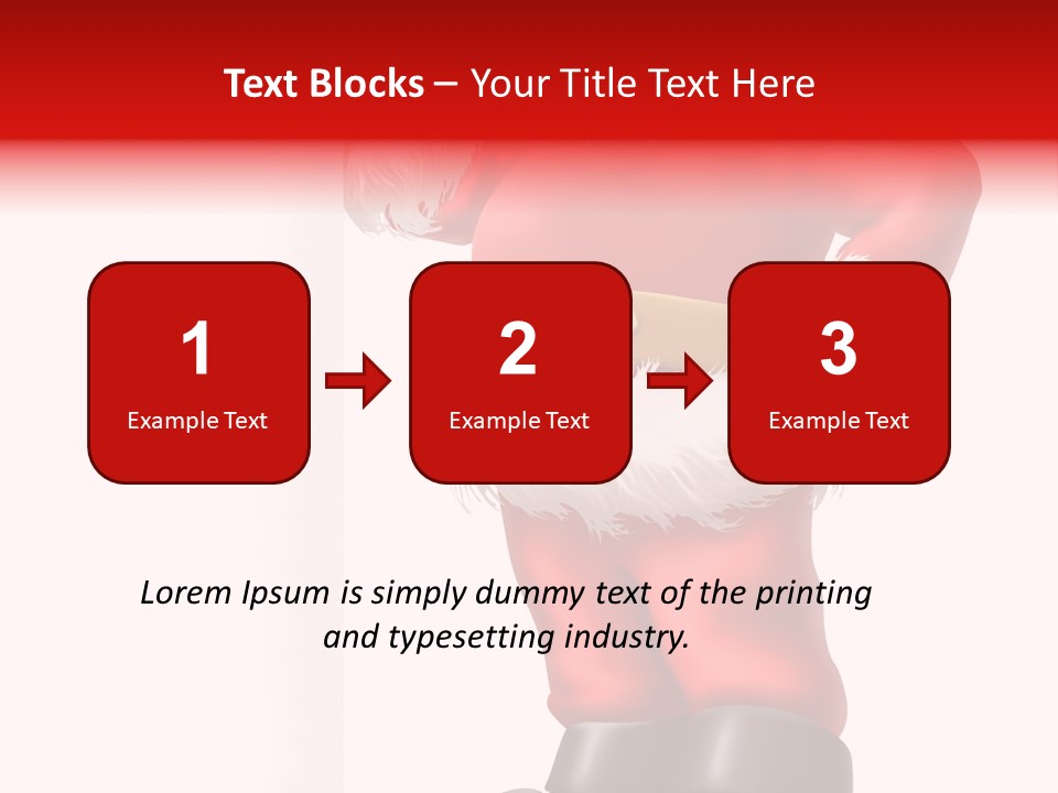 Teenager Blue Eyes Vertical PowerPoint Template