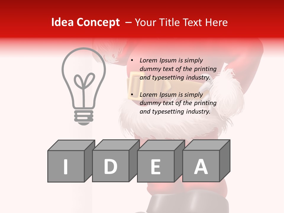 Teenager Blue Eyes Vertical PowerPoint Template