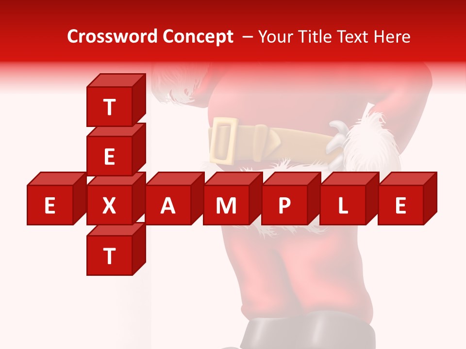 Teenager Blue Eyes Vertical PowerPoint Template