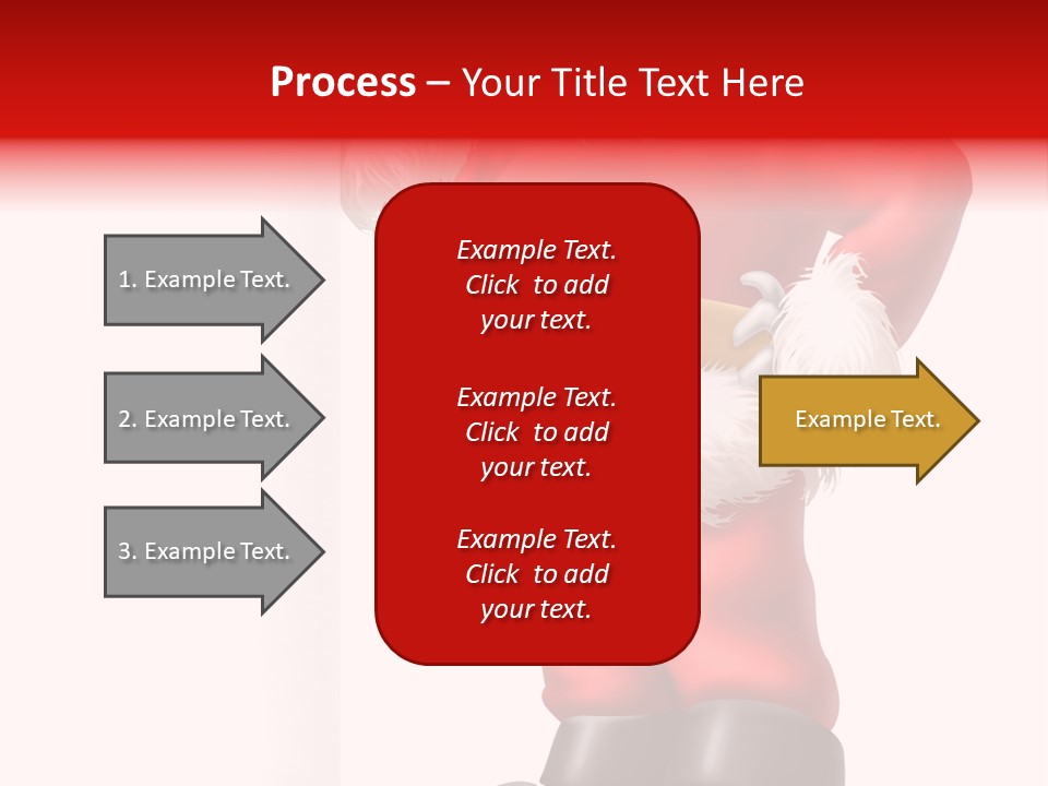Teenager Blue Eyes Vertical PowerPoint Template