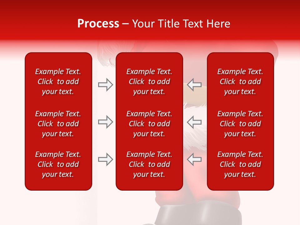 Teenager Blue Eyes Vertical PowerPoint Template