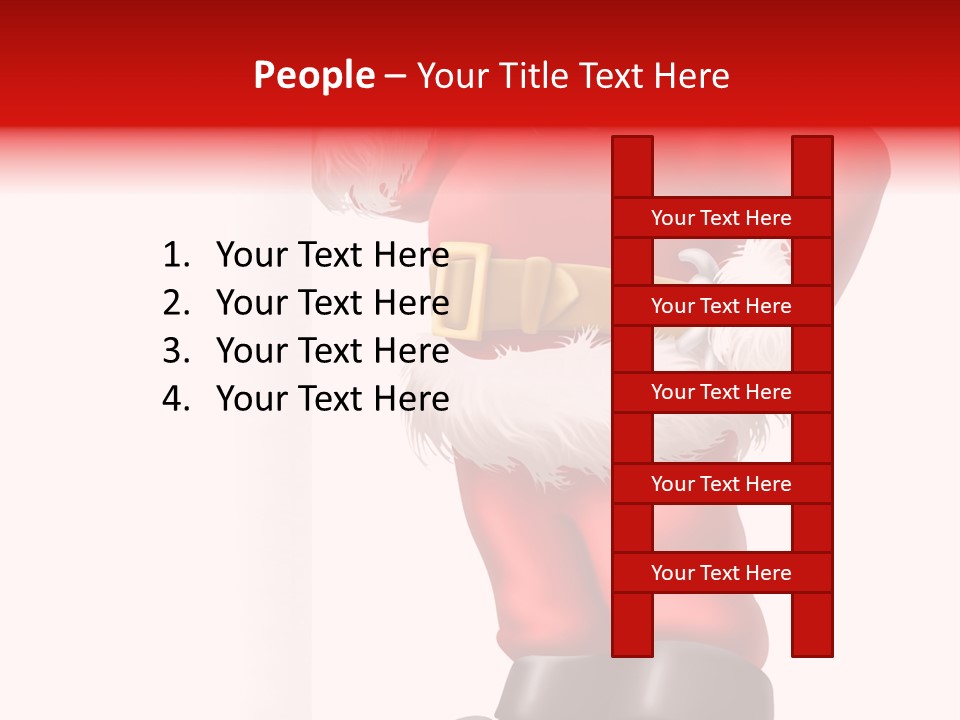 Teenager Blue Eyes Vertical PowerPoint Template