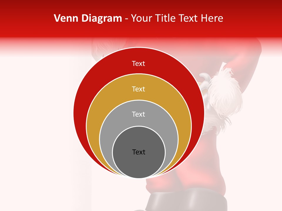 Teenager Blue Eyes Vertical PowerPoint Template