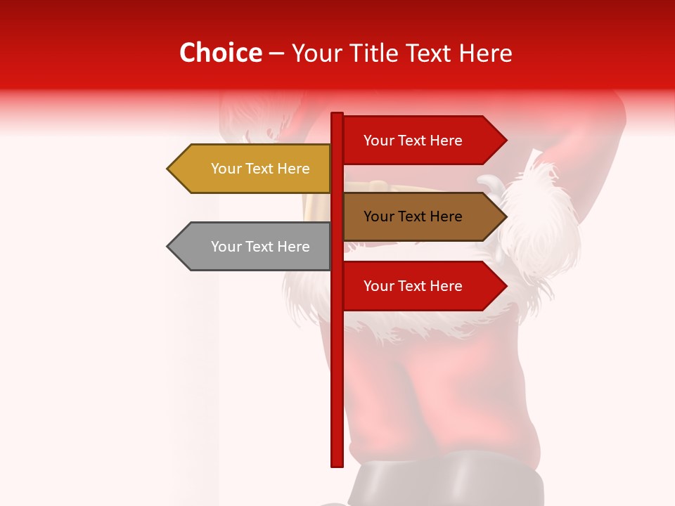 Teenager Blue Eyes Vertical PowerPoint Template