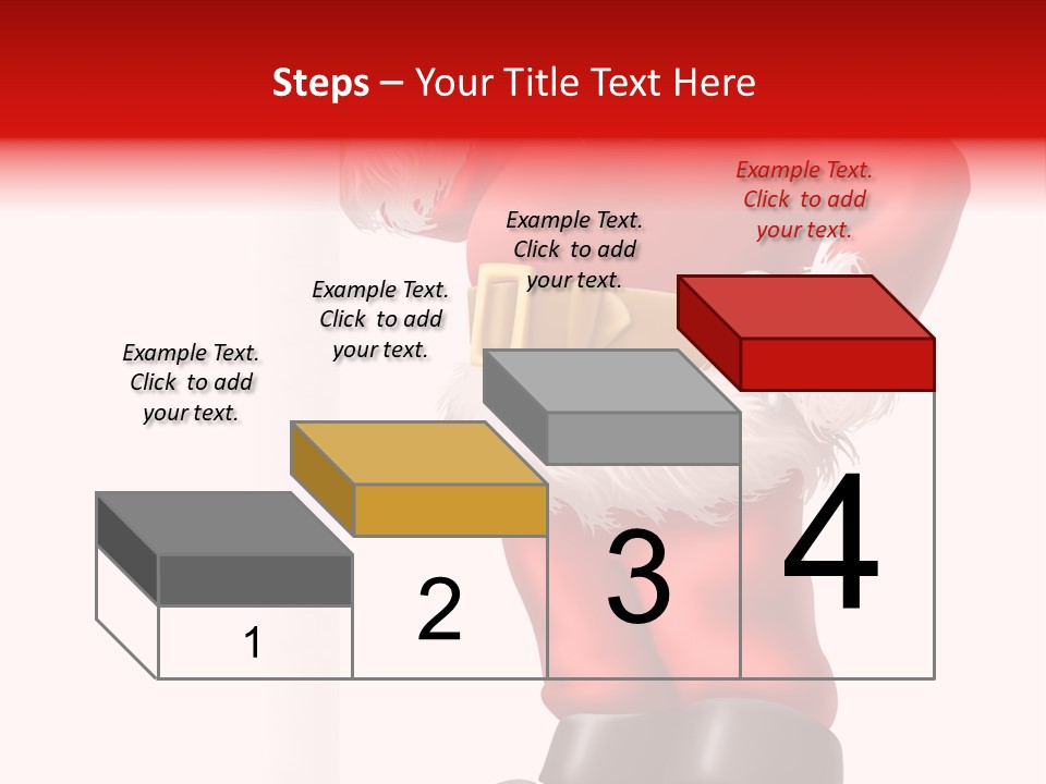 Teenager Blue Eyes Vertical PowerPoint Template