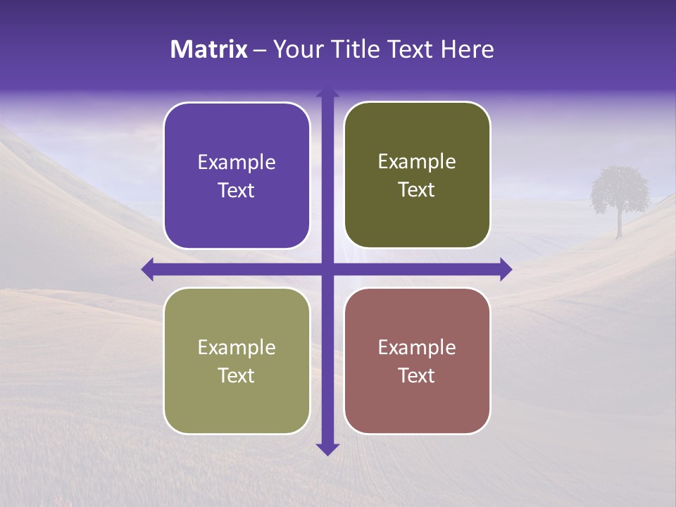 Crucifixion Scene Graphic PowerPoint Template