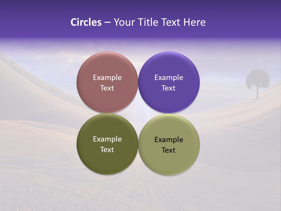 Crucifixion Scene Graphic PowerPoint Template