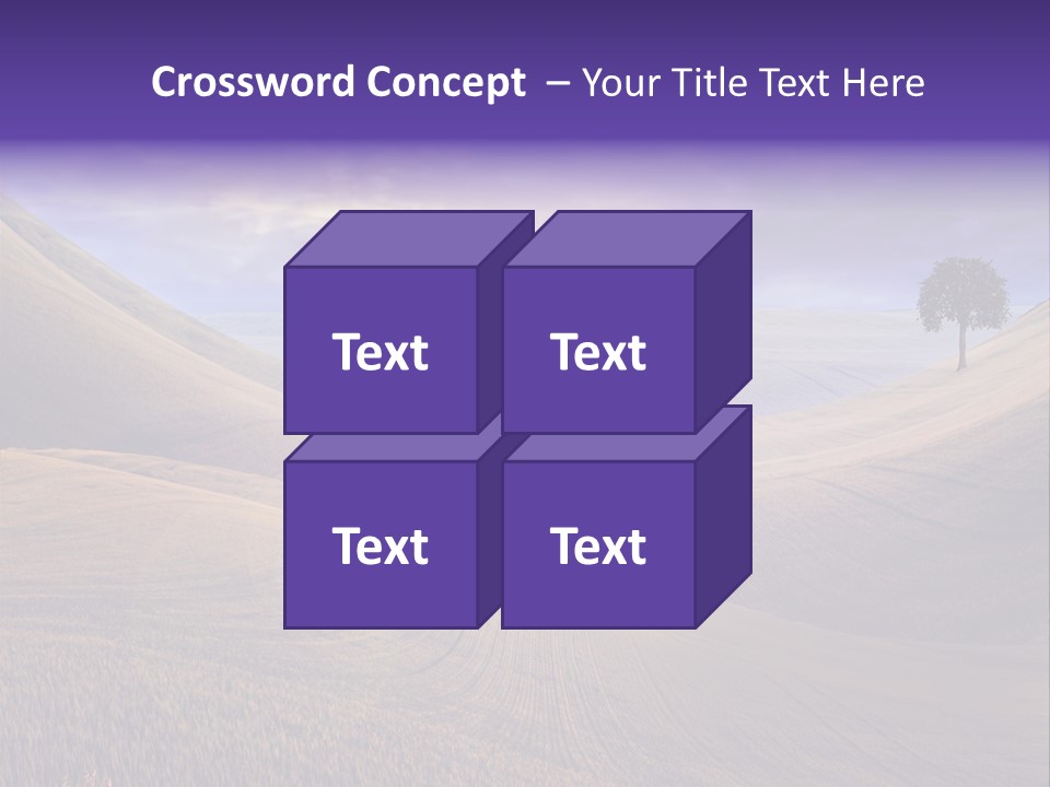 Crucifixion Scene Graphic PowerPoint Template