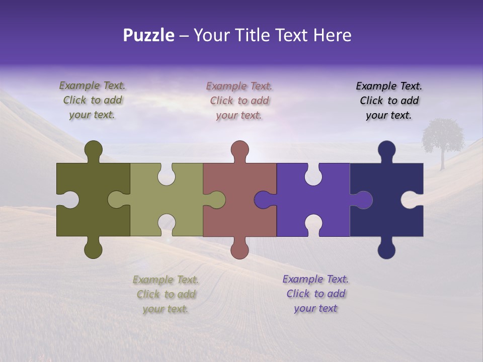 Crucifixion Scene Graphic PowerPoint Template