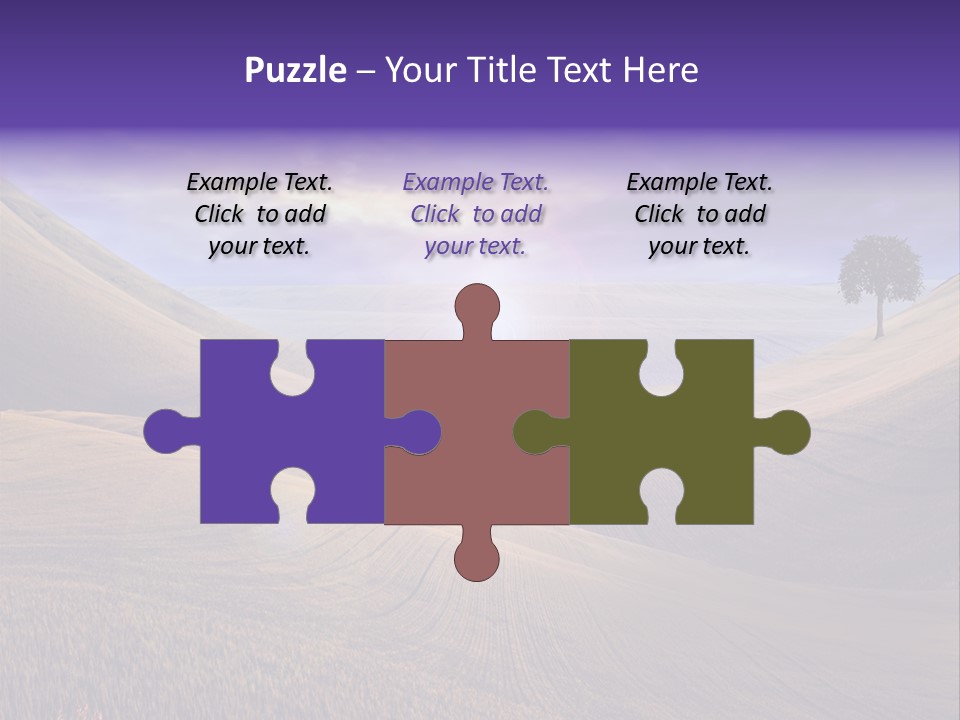 Crucifixion Scene Graphic PowerPoint Template