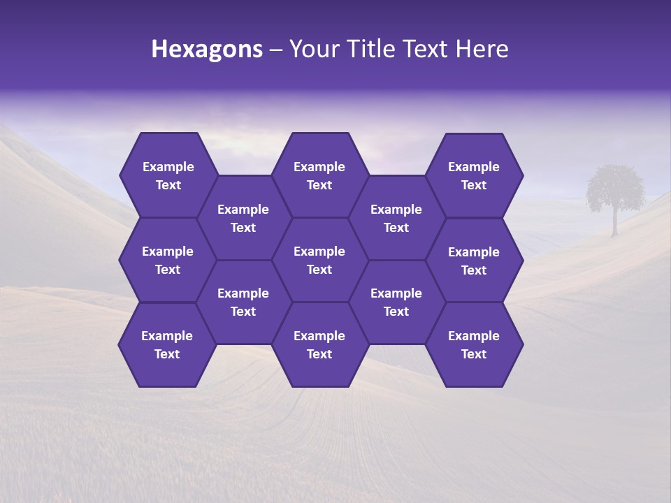 Crucifixion Scene Graphic PowerPoint Template