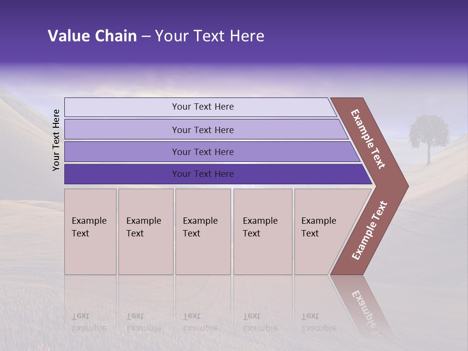 Crucifixion Scene Graphic PowerPoint Template