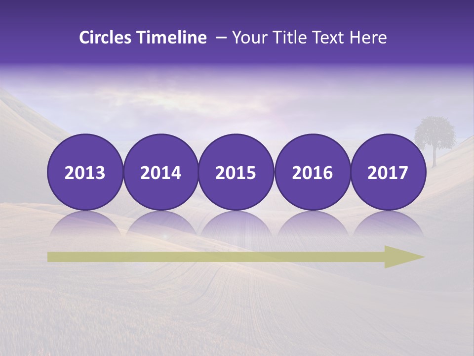 Crucifixion Scene Graphic PowerPoint Template