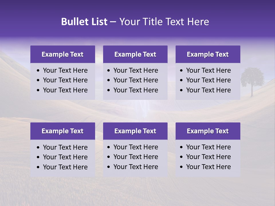 Crucifixion Scene Graphic PowerPoint Template