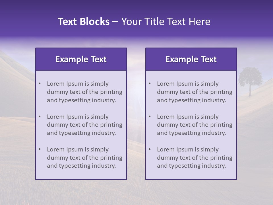 Crucifixion Scene Graphic PowerPoint Template