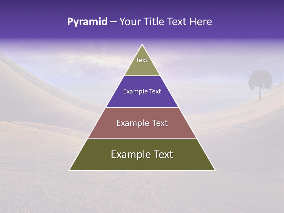 Crucifixion Scene Graphic PowerPoint Template