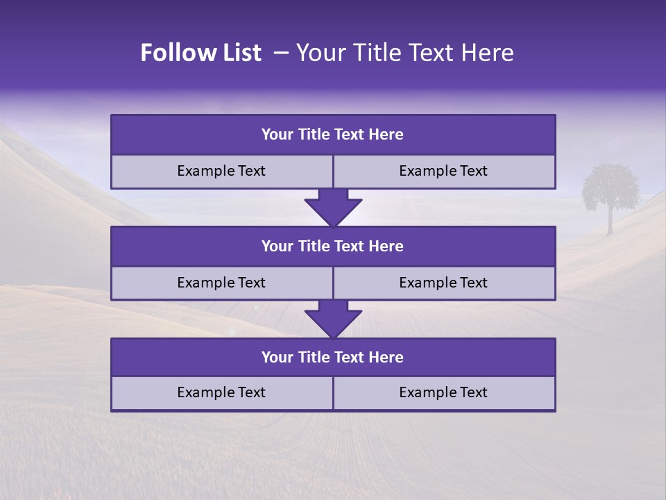 Crucifixion Scene Graphic PowerPoint Template