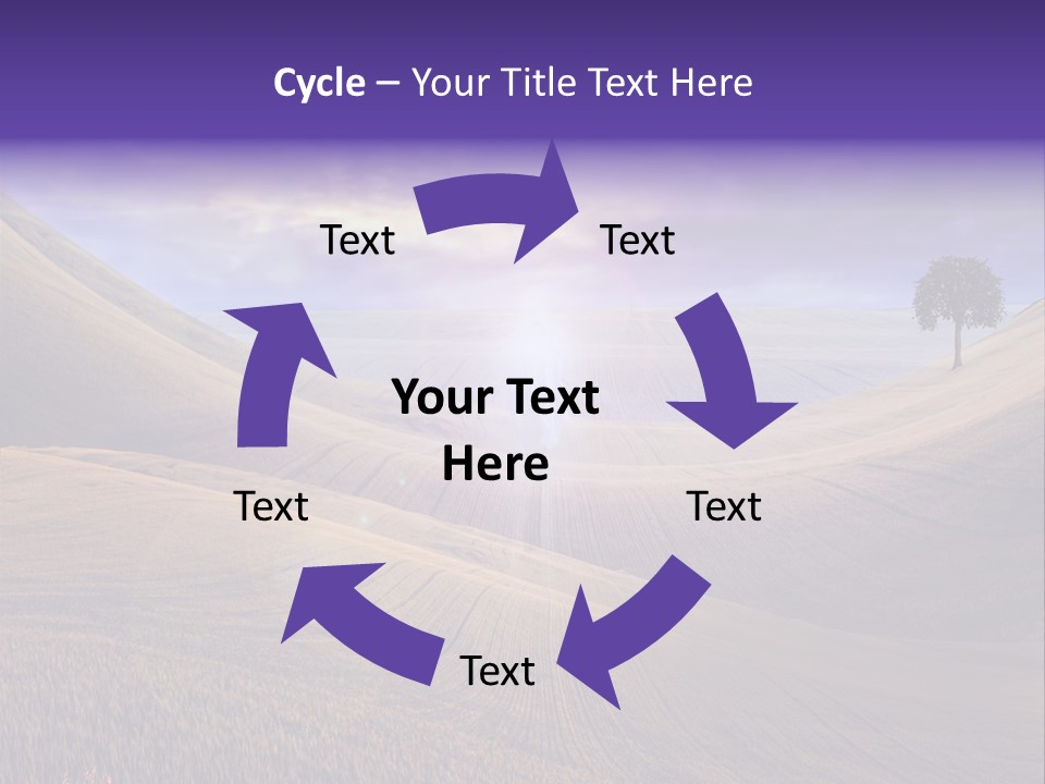 Crucifixion Scene Graphic PowerPoint Template