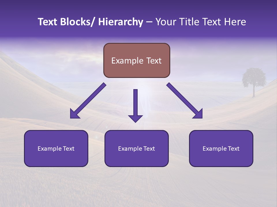 Crucifixion Scene Graphic PowerPoint Template