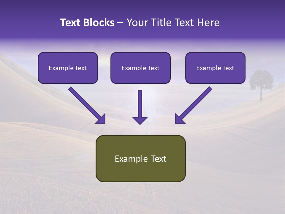 Crucifixion Scene Graphic PowerPoint Template