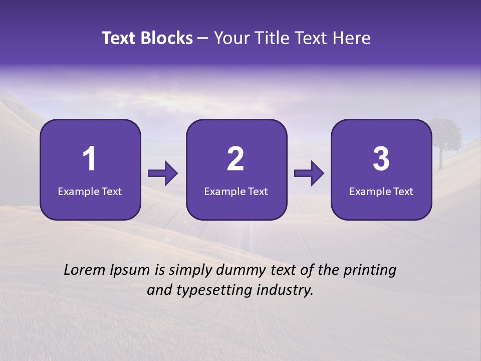 Crucifixion Scene Graphic PowerPoint Template