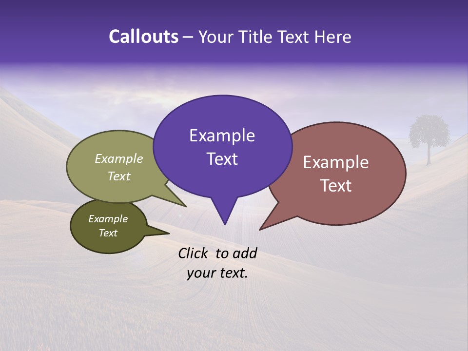 Crucifixion Scene Graphic PowerPoint Template