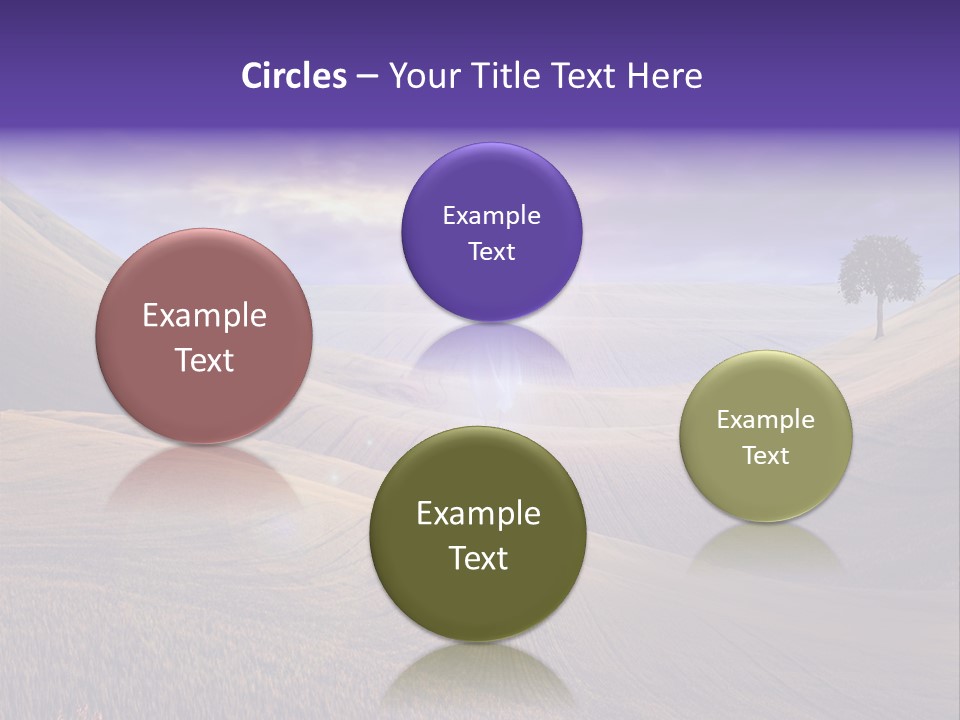 Crucifixion Scene Graphic PowerPoint Template