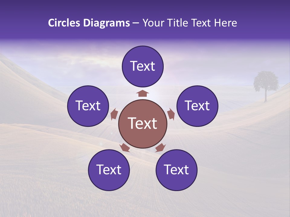 Crucifixion Scene Graphic PowerPoint Template